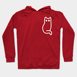 Cat Outline Hoodie